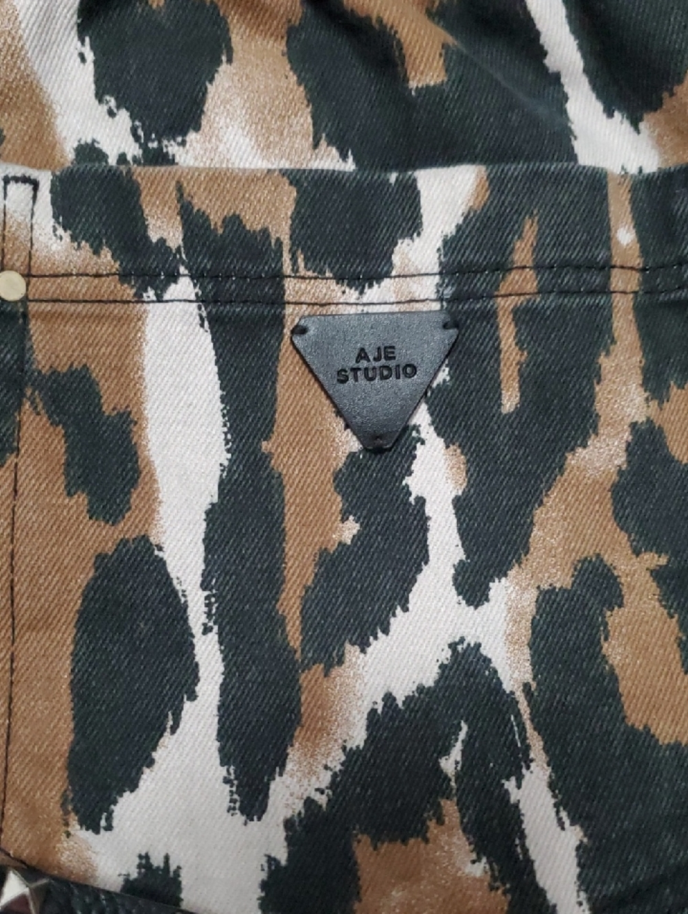 AJE STUDIO Airlie Animal Print Pants - Picture 10 of 10
